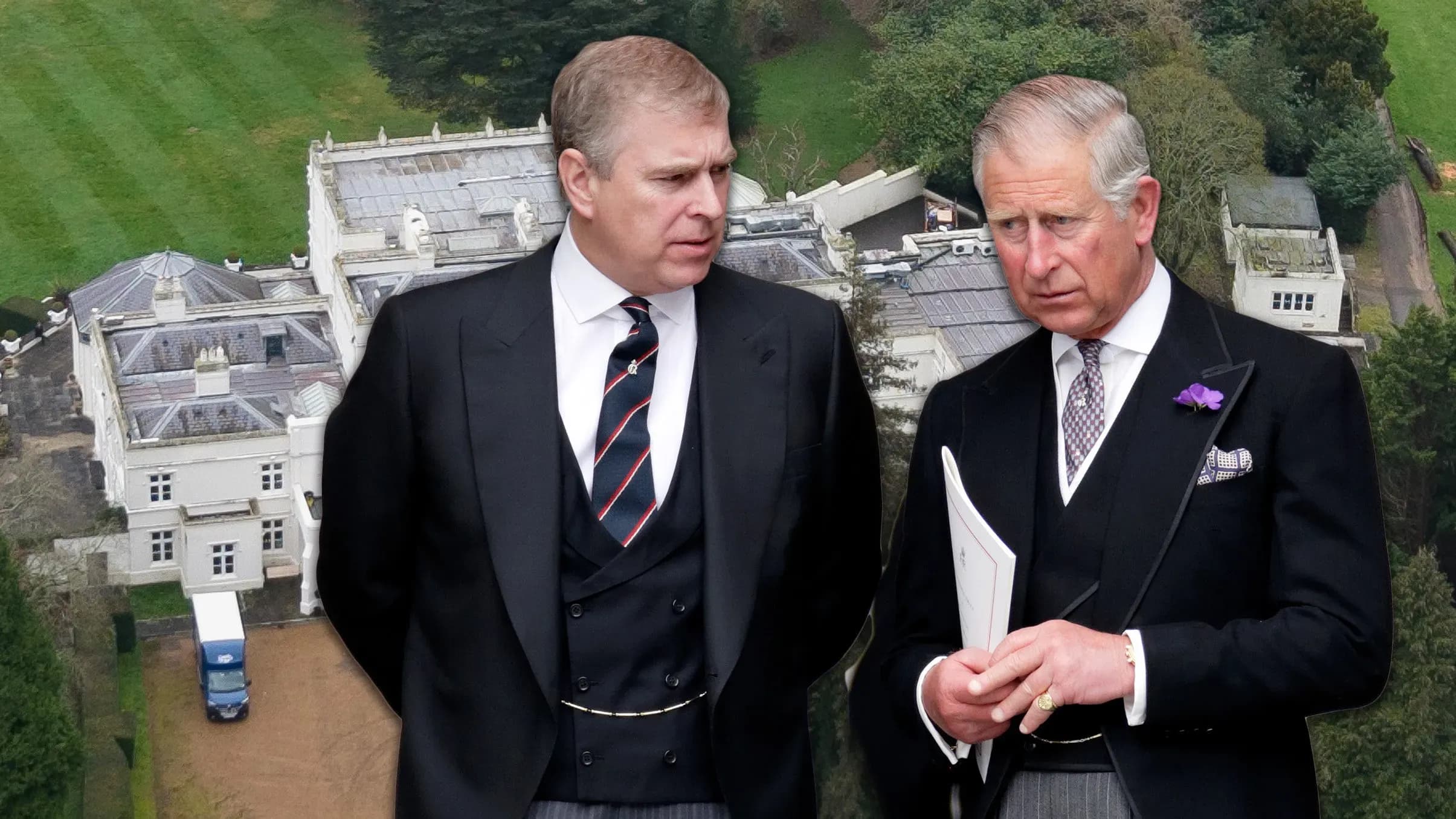 Belongings Burned at Prince Andrew's Former Royal Residence