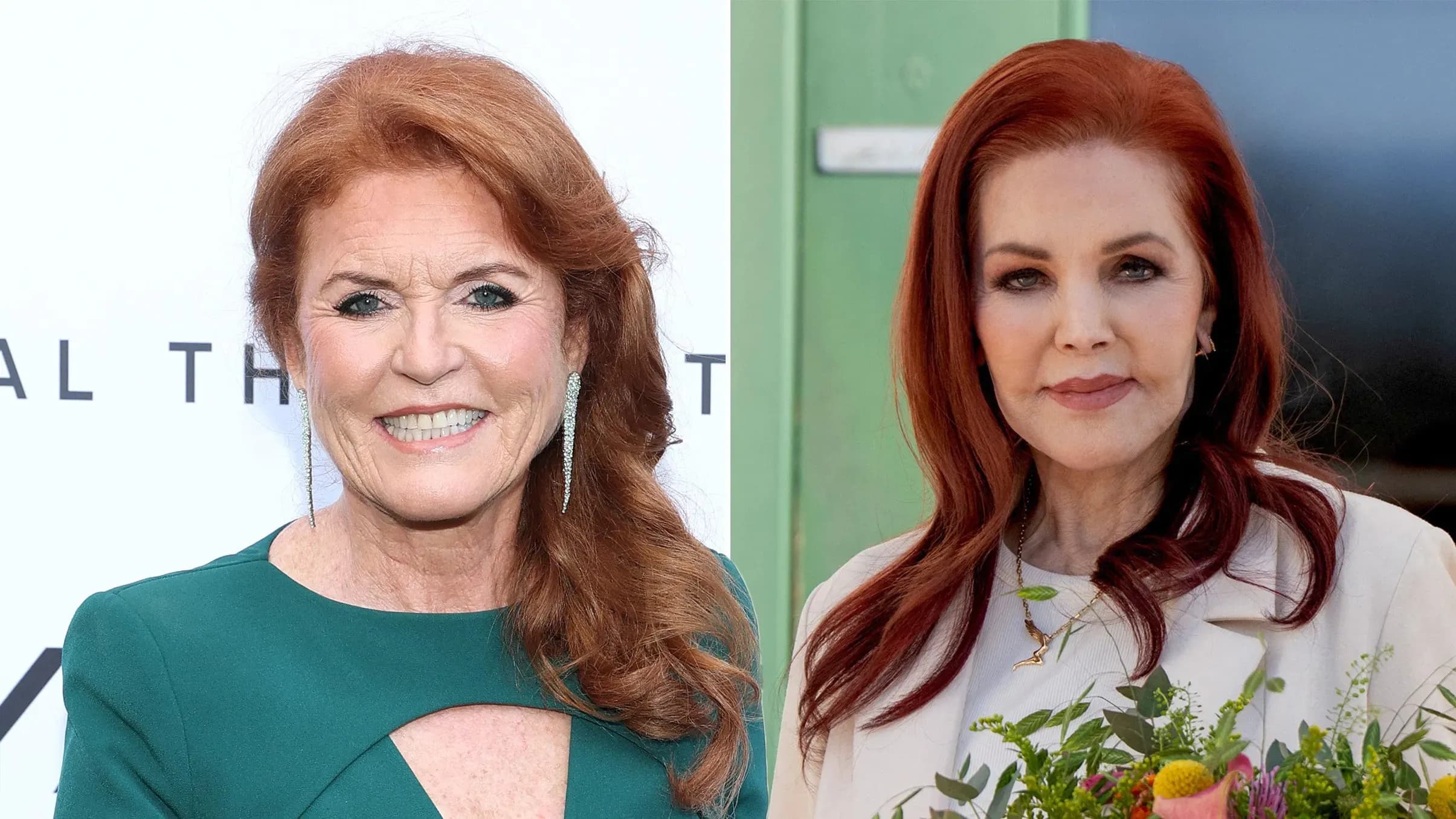 Priscilla Presley Denies Secret Stay of Sarah Ferguson