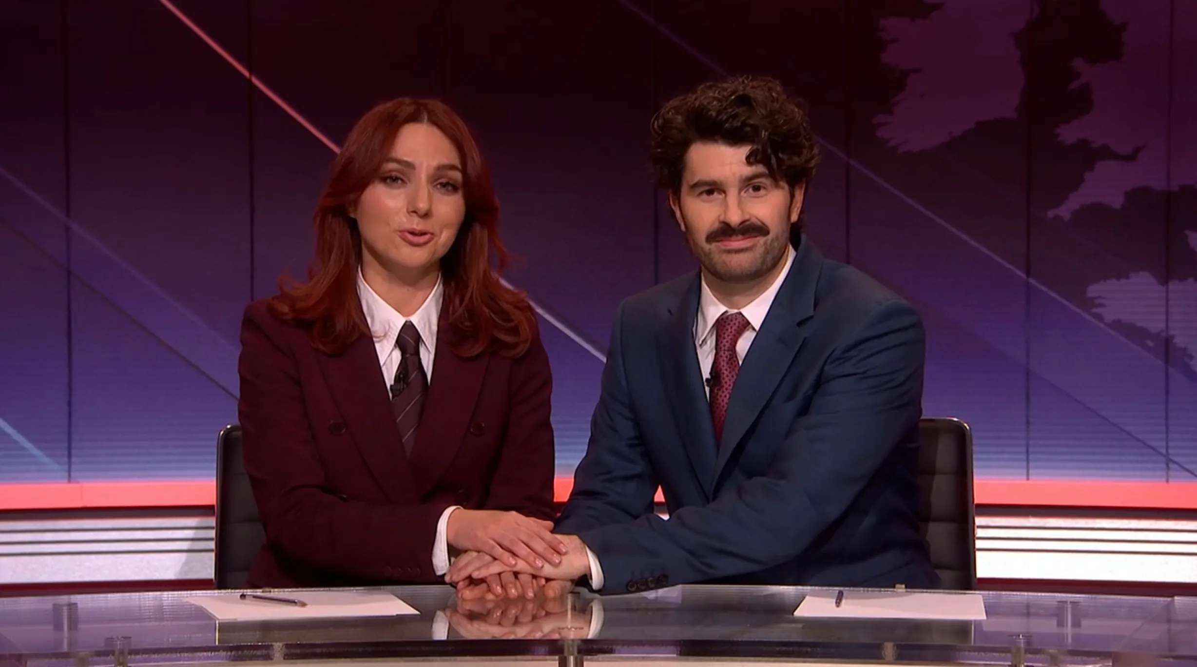 SNL U.K. Weekend Update Roasts Trump and Iran's Mixed Messages